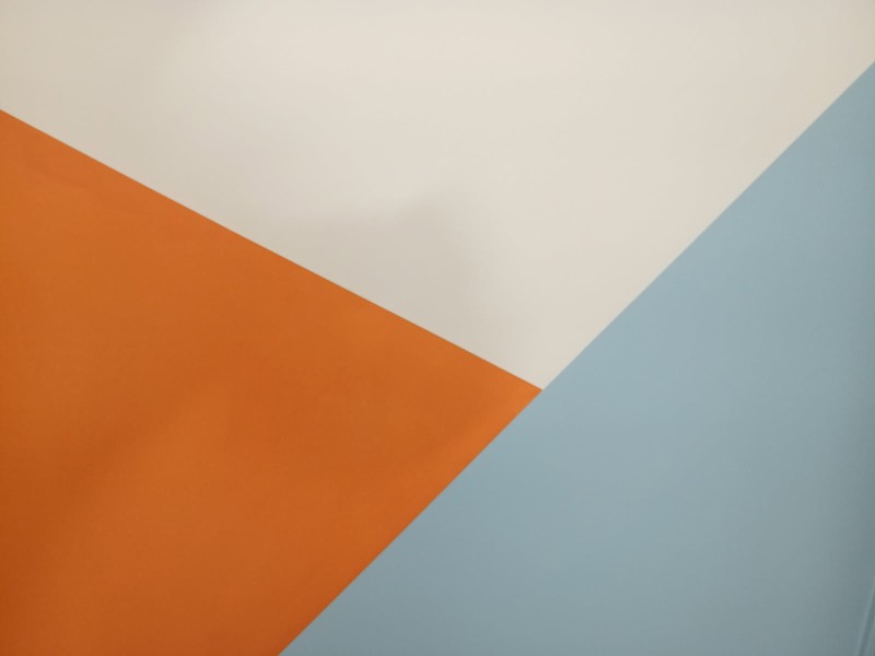 Peinture graphique glycéro dans une chambre à Oberhausbergen pour un décorateur intérieur