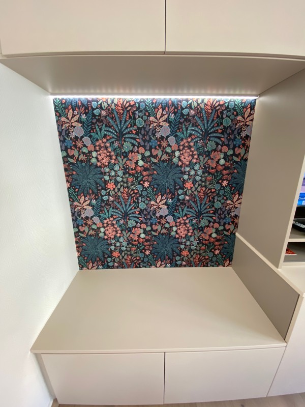 Faire poser un papier peint panoramique par un professionnel avec devis de 150 à 200€ à Hangenbieten proche de Strasbourg
