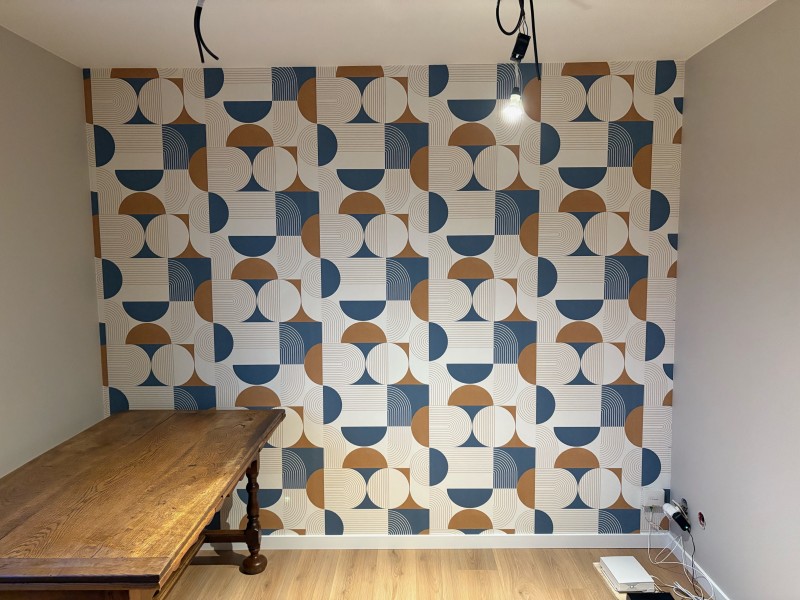 Pose de papier peint secteur Truchtersheim