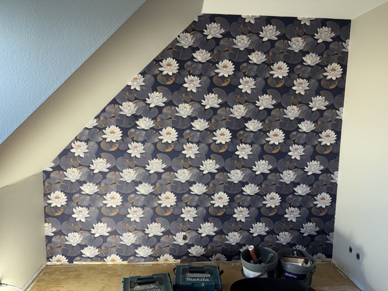 Pose de papier peint secteur Truchtersheim