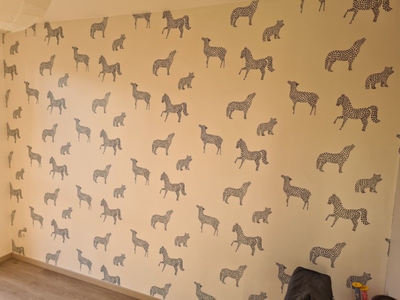 Faire poser un papier peint panoramique par un professionnel avec devis de 150 à 200€ à Hangenbieten proche de Strasbourg